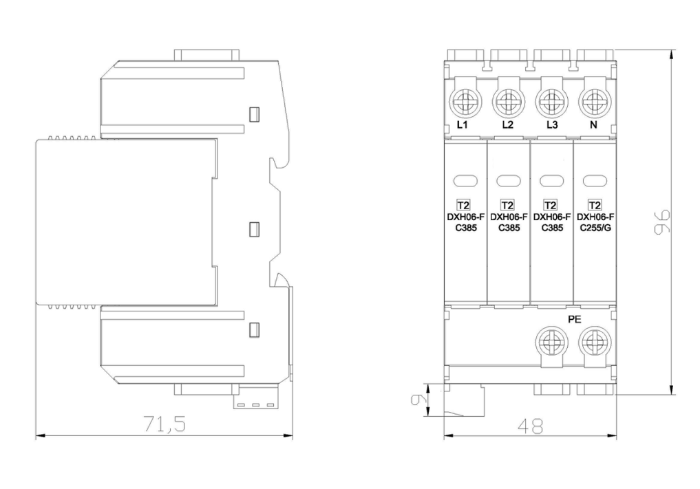 DXH06-FC385/4 20-40kA浪涌保護器.png